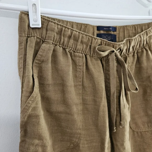 Rachel Ray Women's Causal Linen Pants - Picture 3 of 6